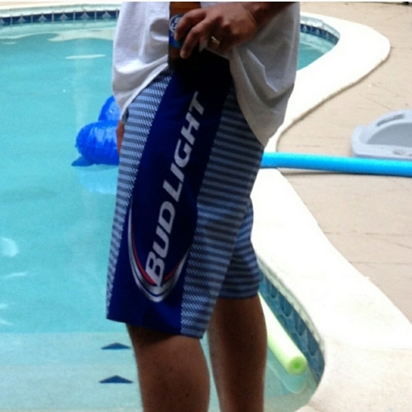 bud light Other - Budlight Bud Light blue board shorts 36